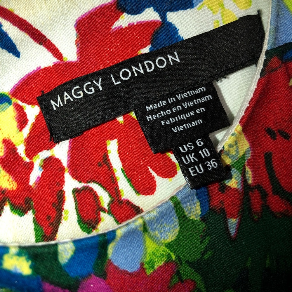 Maggy London EXCLUSIVE Floral Sleeveless Dress